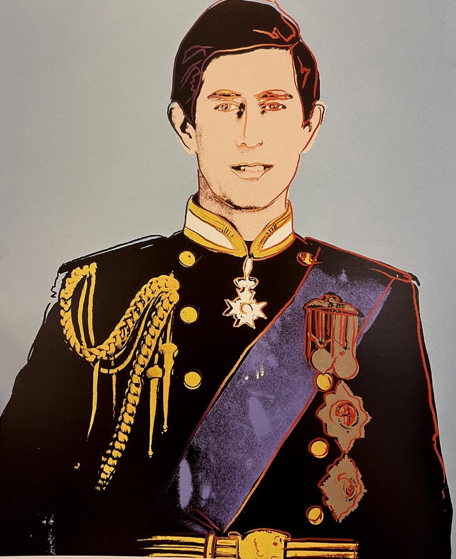 Andy Warhol, Prince Charles, 1982: Photographer: Andy Warhol, born Andrew Warhola Jr.; August 6, 1928 â€“ February 22, 1987) was an American visual artist, film director, producer, and leading figure in the pop art movement. Subje