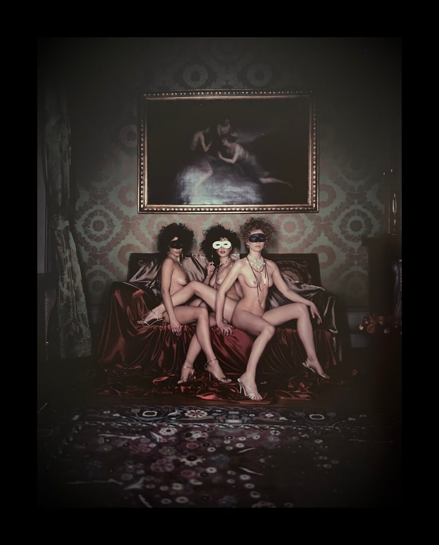 Marc Lagrange - Chateau Lagrange , 2005: Photographer: Marc Lagrange was a Belgian photographer known for his nude portraits of female figures. Lagrange created dream-like and fantastical narrative pictures populated by beautiful nudes that