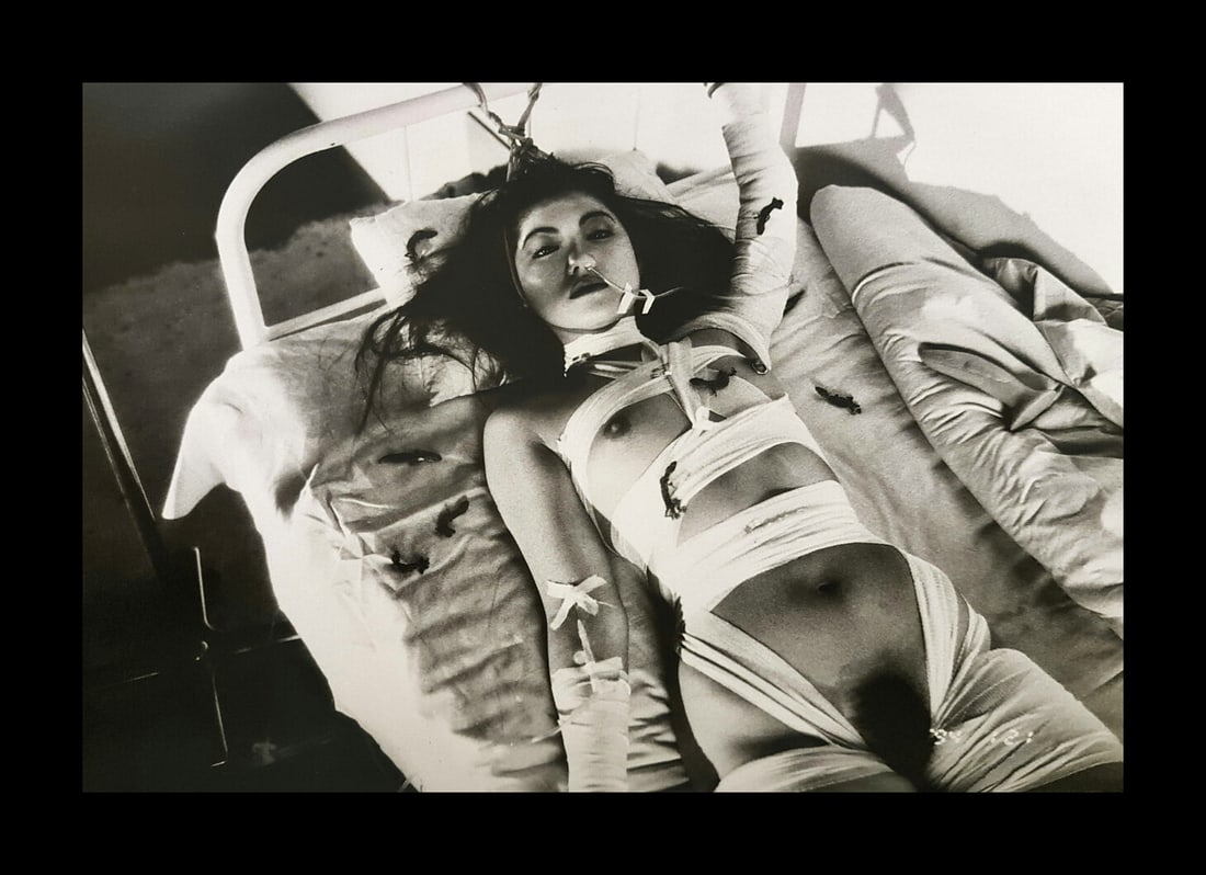 Nobuyoshi Araki, Untiteld, 1994: Photographer:Nobuyoshi Araki Title: Untiteld Date Of Negative: 1994 Type Of Print: Authentic Duotone Photo Engraving Date Of Print: 1995 Print/Platemaker: Contrejour Approximate Image Size Inches: 8 x
