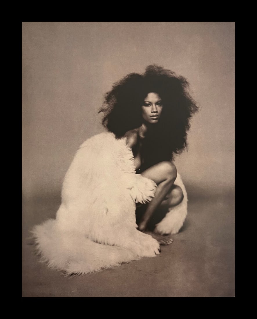 MARC LAGRANGE - Eskimo Girl, 2000: Photographer: Marc Lagrange was a Belgian photographer known for his nude portraits of female figures. Lagrange created dream-like and fantastical narrative pictures populated by beautiful nudes that