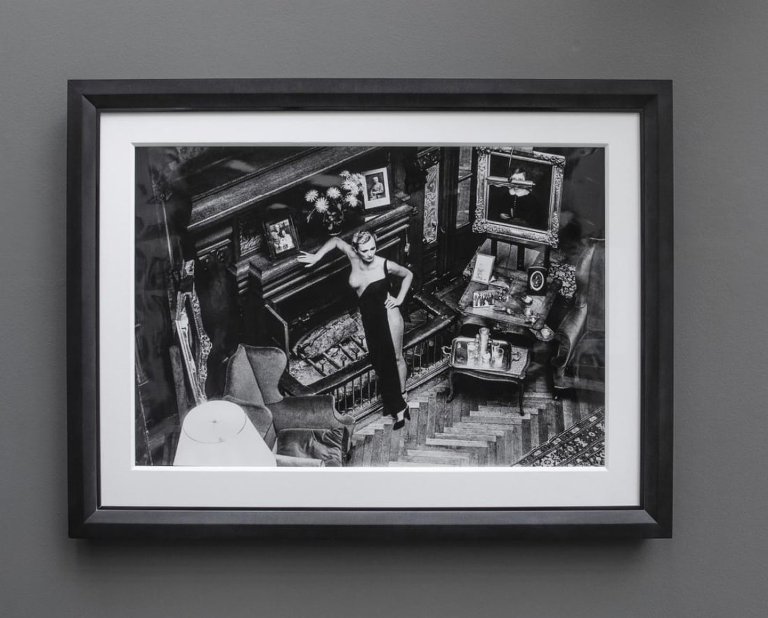 Helmut Newton , Arcangues 1975 - Hand signed (1 of 4)