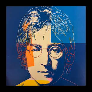 Andy Warhol, John Lennon, 1985-86: Photographer: Andy Warhol, born Andrew Warhola Jr.; August 6, 1928 â€“ February 22, 1987) was an American visual artist, film director, producer, and leading figure in the pop art movement. Subje