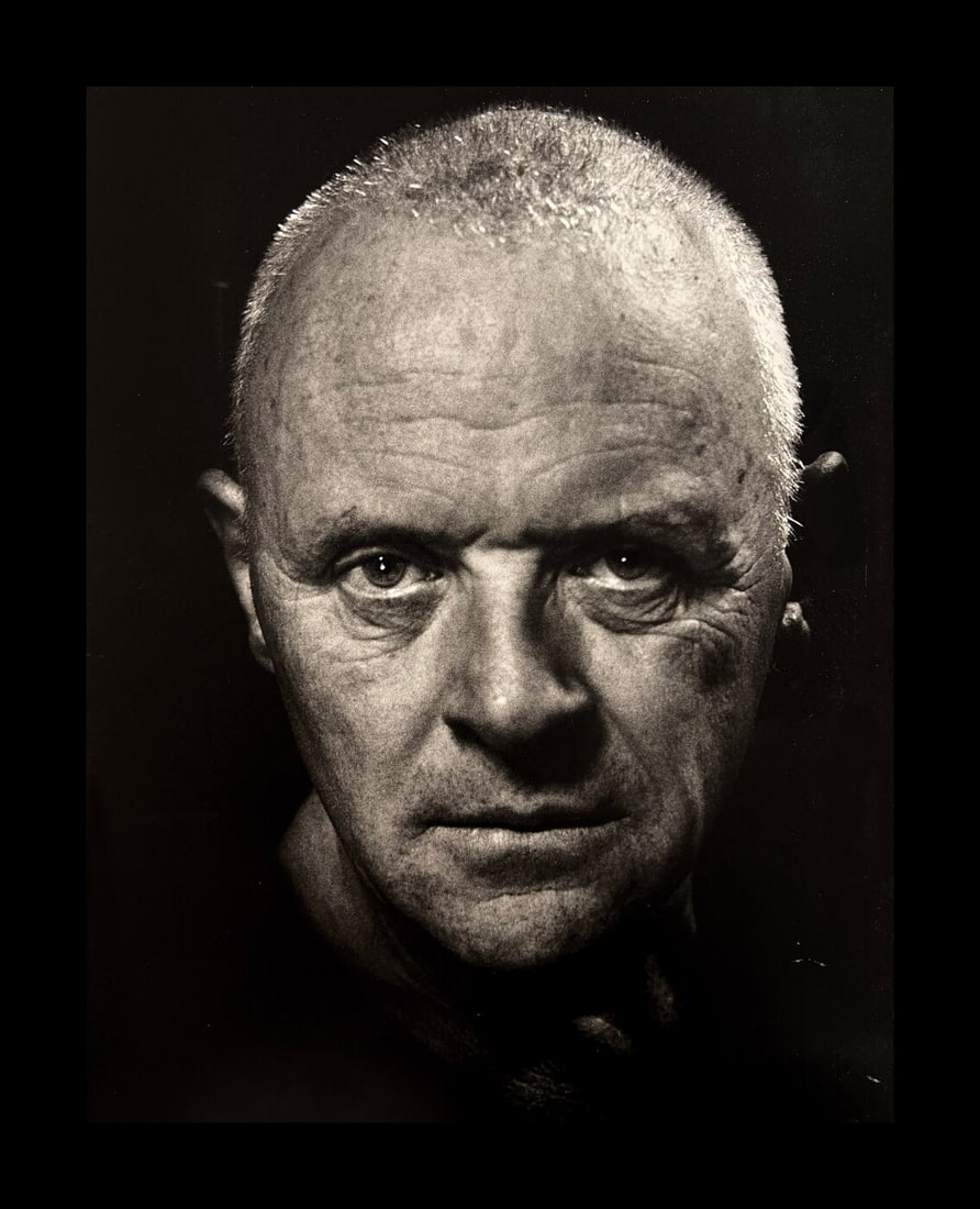 Helmut Newton, Anthony Hopkins, American Vogue, Hollywood, 1996: Photographer: Helmut Newton (Germany, 1920 - 2004) - best known for his erotically charged highly stylized images, Helmut Newton was one of the most influential fashion photographers of all time. Titl
