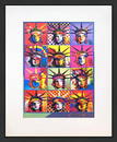 Peter Max LIBERTY AND JUSTICE POR ALL 2001