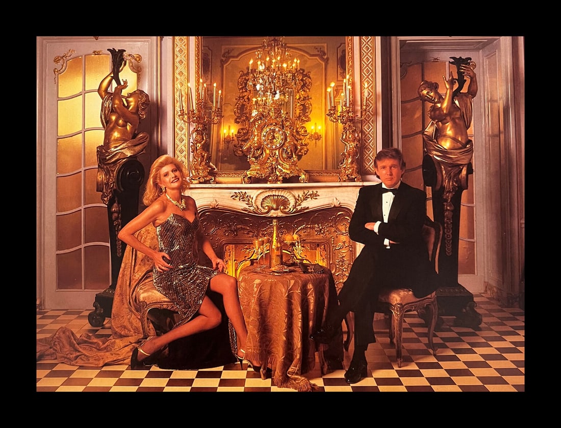 Annie Leibovitz, Ivana And Donald Trump, Plaza Hotel, New York City, 1988 (1 of 1)