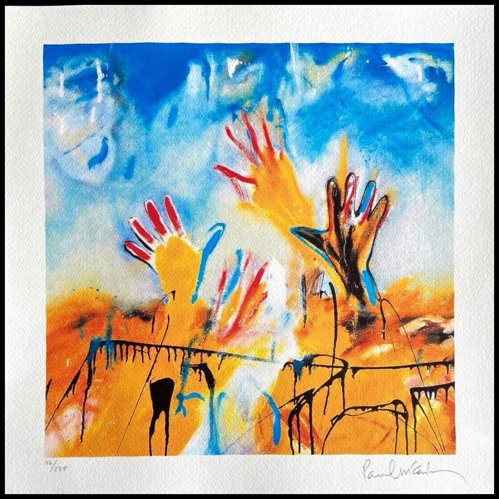 Paul Mccartney 'Un-Titled' 1997, Limited edition lithograph (1 of 2)