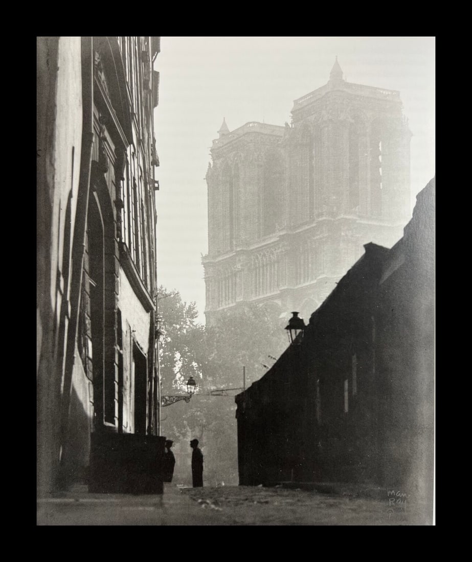 Man Ray, Notre-Dame, 1931: Photographer: Man Ray (American born, 1890 - 1976) - Considered one of the most influential artists of the 20th century Man Ray lived most of his life in Paris, France. Best described as a modernist, 