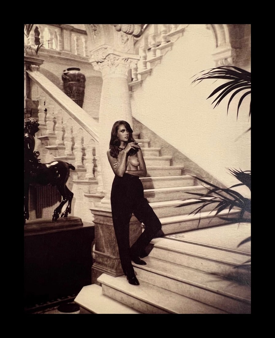 Marc Lagrange, Deux Minutes, 2012: Photographer: Marc Lagrange was a Belgian photographer known for his nude portraits of female figures. Lagrange created dream-like and fantastical narrative pictures populated by beautiful nudes that