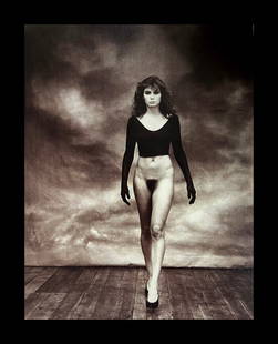 Bob Carlos Clarke, Gemma Grace, 1980's: Photographer: Robert "Bob" Carlos Clarke (1950 – 2006) was a prolific photographer who in his short life had a strong impact upon and influenced the development of photography from the late 20th Cen