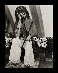 Manuel Alvarez, Crown Of Thorns, 1925: Photographer: Manuel Alvarez Bravo - (1902-2002) was a Mexican artistic photographer and one of the most important figures in 20th century Latin American photography. He was born and raised in Mexico