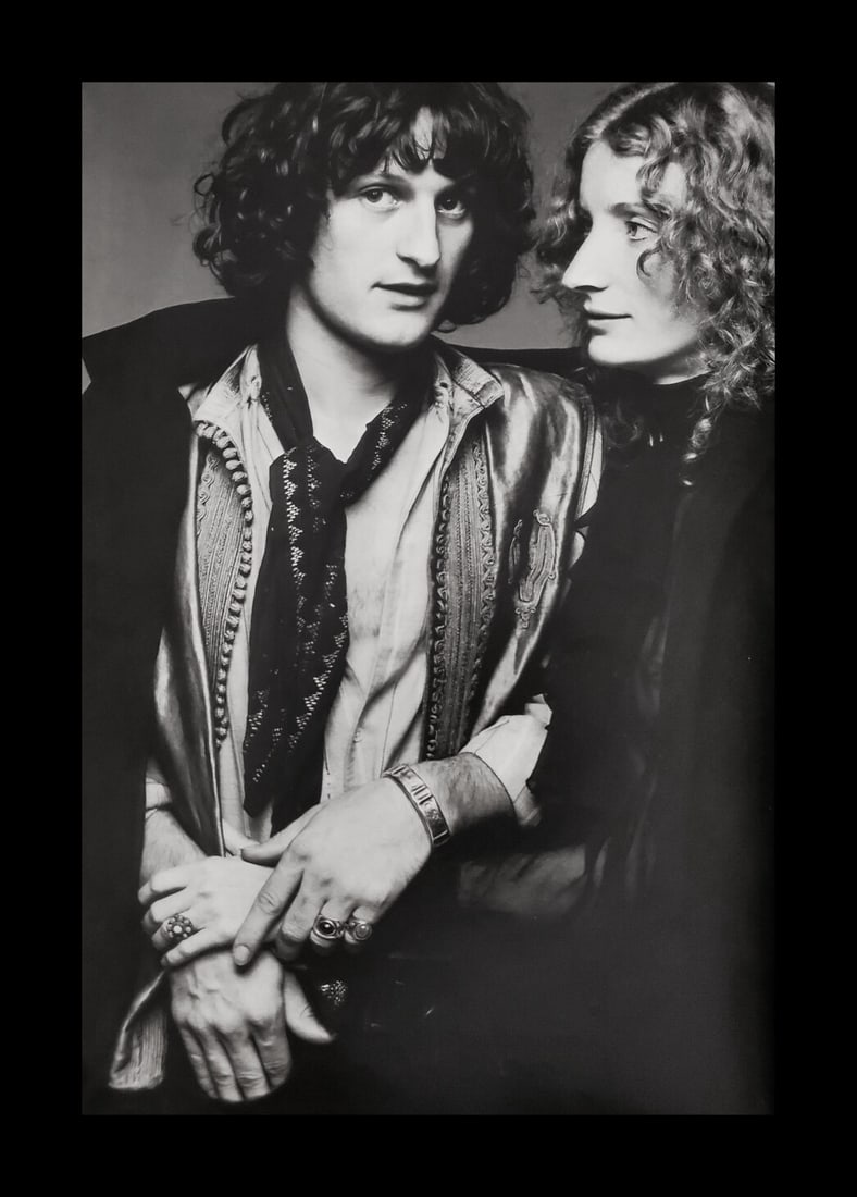 Richard Avedon, Viva and Michel Auder, New York studio, 1969: Photographer: Richard Avedon (American, 1923 - 2004) - internationally renowned portrait and fashion photographer, one of the most important and influential photographers during the last half of the t