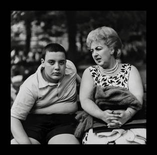 Diane Arbus, Woman and her son N.Y.C., 1965: Photographer: Diane Arbus Born: March 14, 1923, New York, New York, United States. Died: July 26, 1971, Westbeth Artists Housing, New York, United States. Diane Arbus was an American photographer. Arb