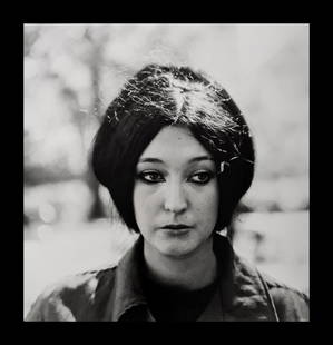 Diane Arbus, Women with eyeliner, N.Y.C., 1964: Photographer: Diane Arbus Born: March 14, 1923, New York, New York, United States. Died: July 26, 1971, Westbeth Artists Housing, New York, United States. Diane Arbus was an American photographer. Arb