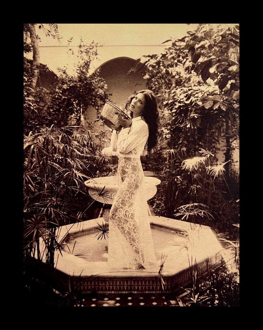 Marc Lagrange, Fountain Of Eden, 2011: Photographer: Marc Lagrange was a Belgian photographer known for his nude portraits of female figures. Lagrange created dream-like and fantastical narrative pictures populated by beautiful nudes that