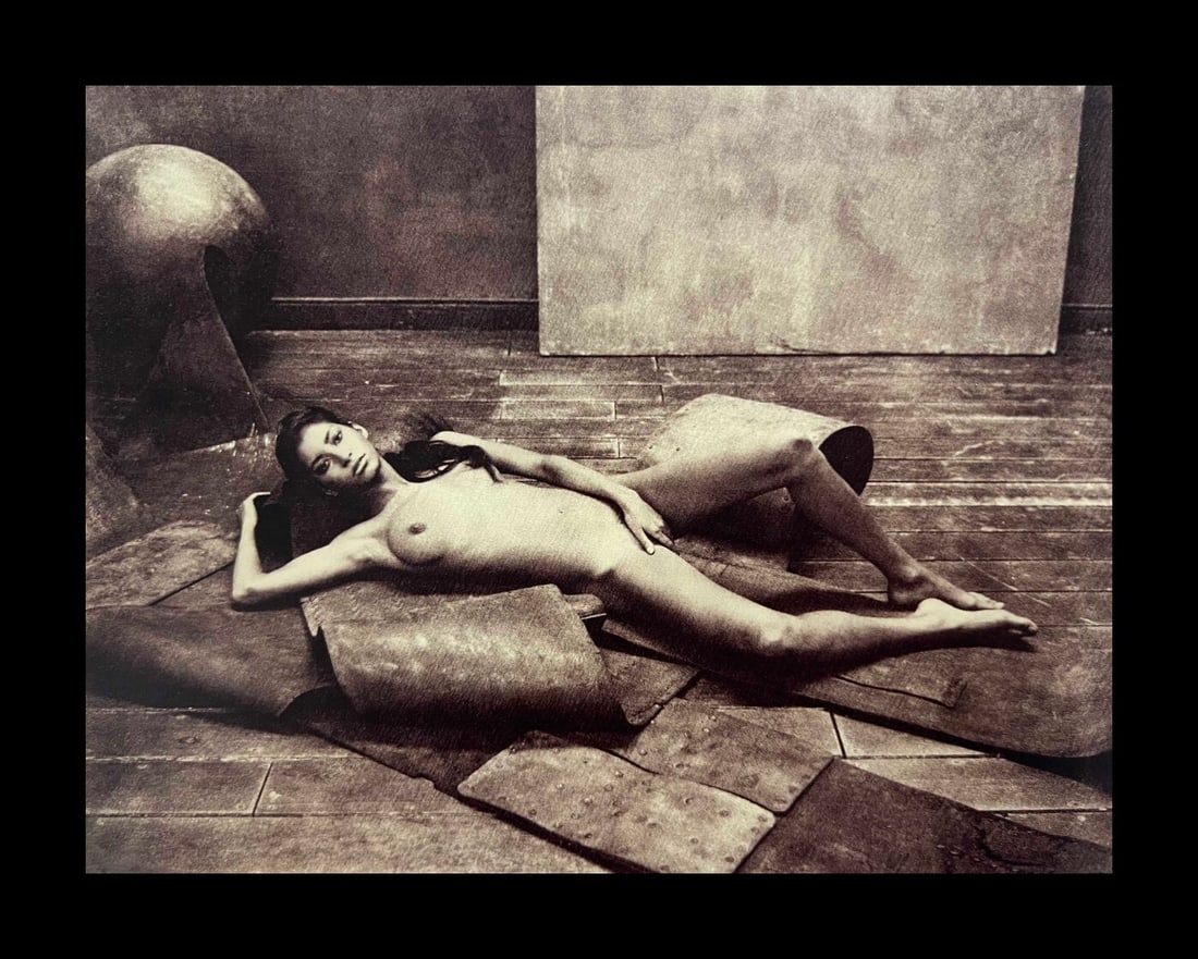 Marc Lagrange, Gentle Persuasion, 2012: Photographer: Marc Lagrange was a Belgian photographer known for his nude portraits of female figures. Lagrange created dream-like and fantastical narrative pictures populated by beautiful nudes that