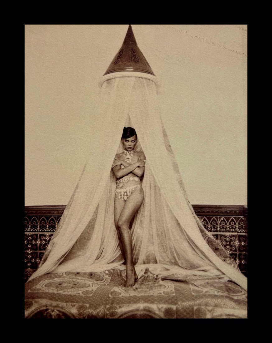 Marc Lagrange, Josephine Baker, 2011: Photographer: Marc Lagrange was a Belgian photographer known for his nude portraits of female figures. Lagrange created dream-like and fantastical narrative pictures populated by beautiful nudes that