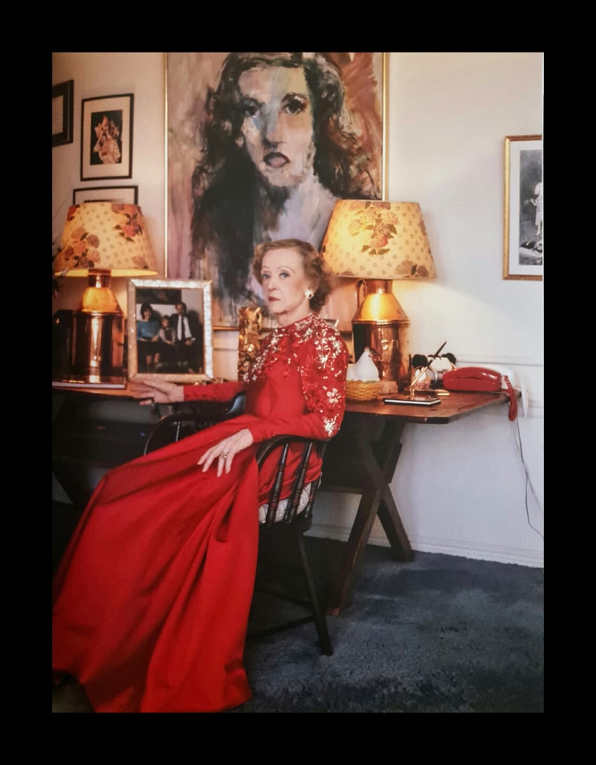 Terry O'neill, Bette Davis, 1986 (1 of 1)