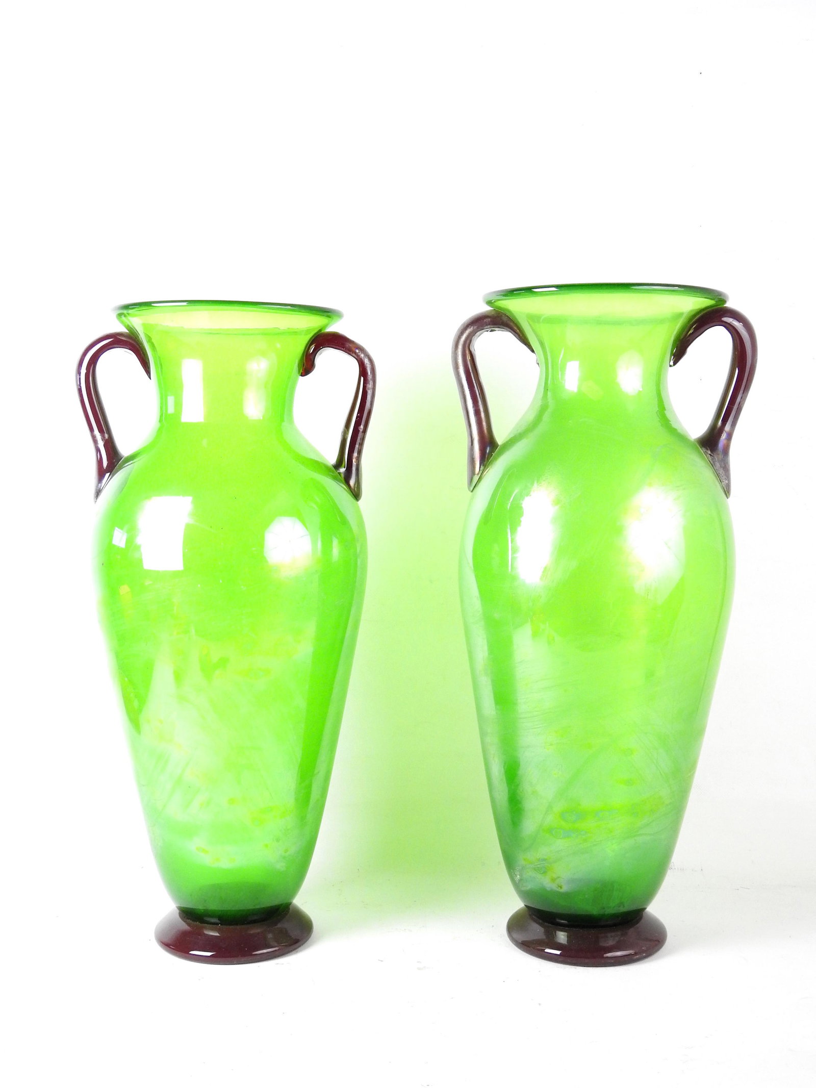 Vase en verre soufflé à la bouche, h22 cm, limno Couleur ambre Am.Pm | La Redoute