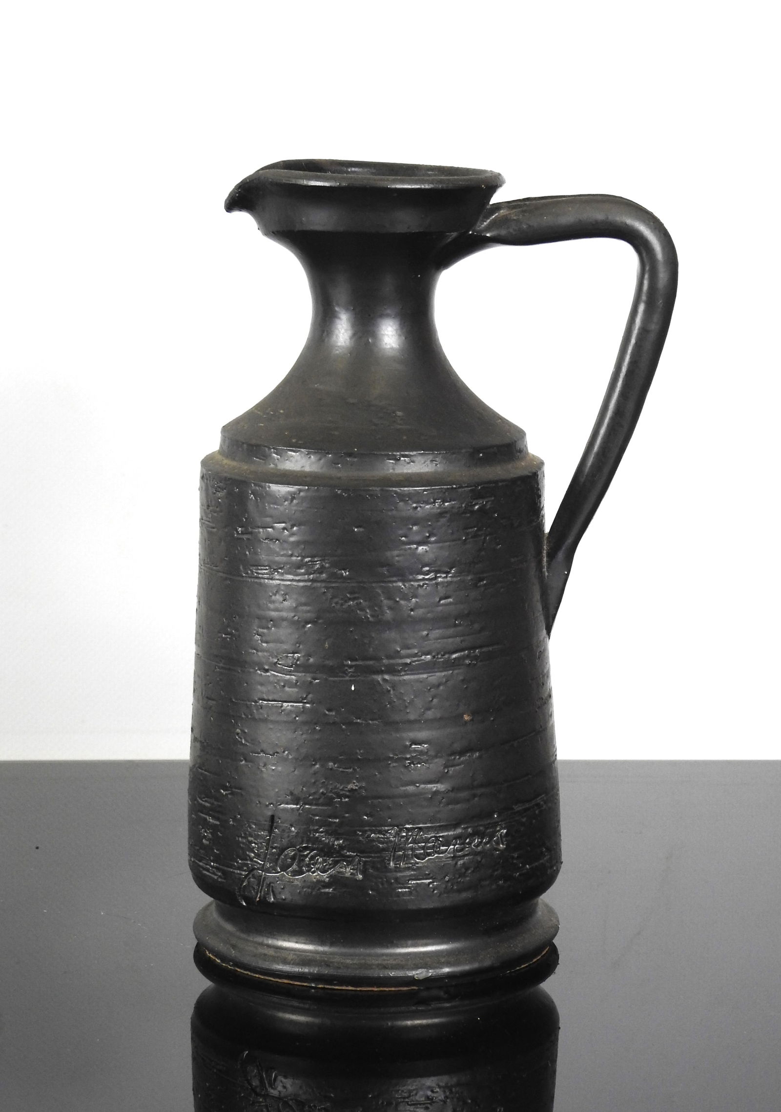 Jean MARAIS (1913-1998) Pichet en ceramique a glaç (1 of 1)