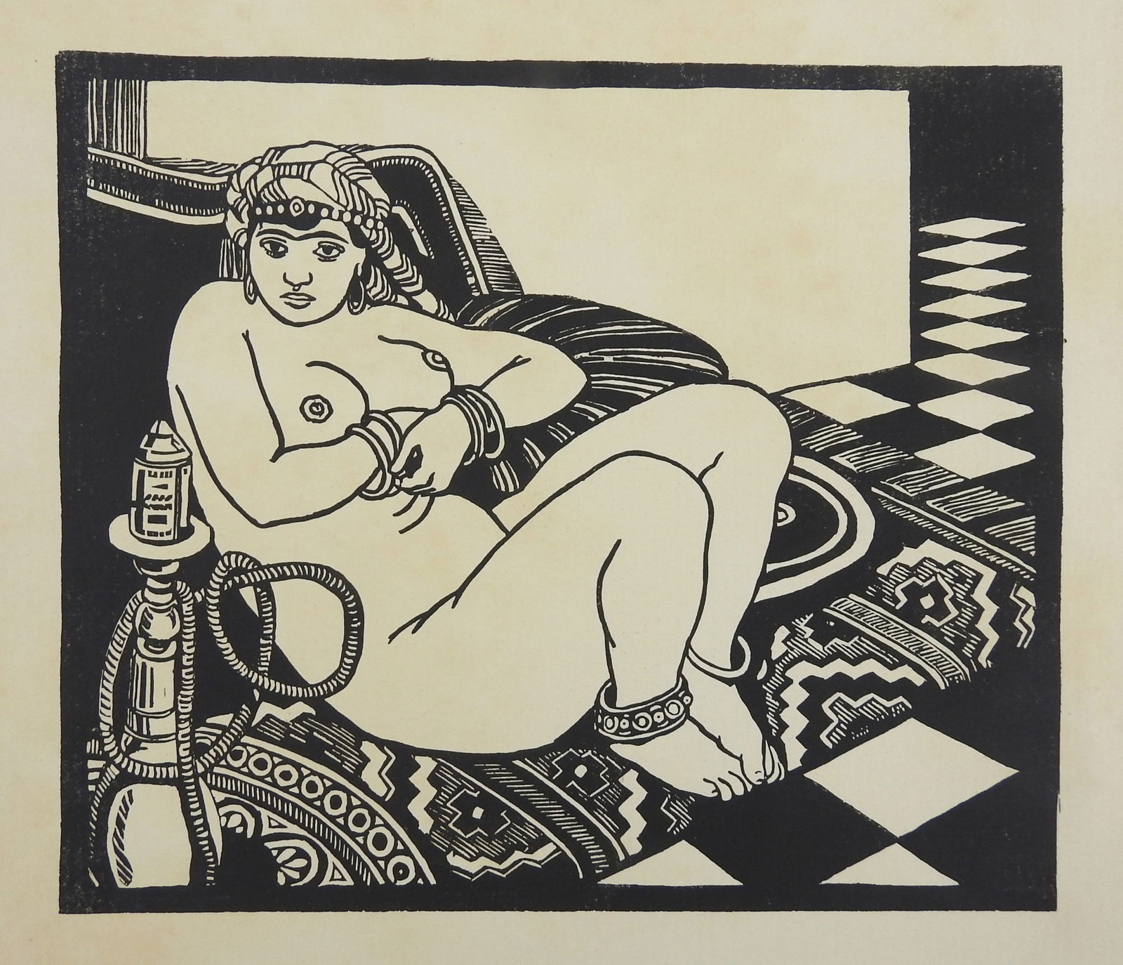 Jules MIGONNEY (1876-1929). Messaouda, ou Odalisqu (1 of 1)