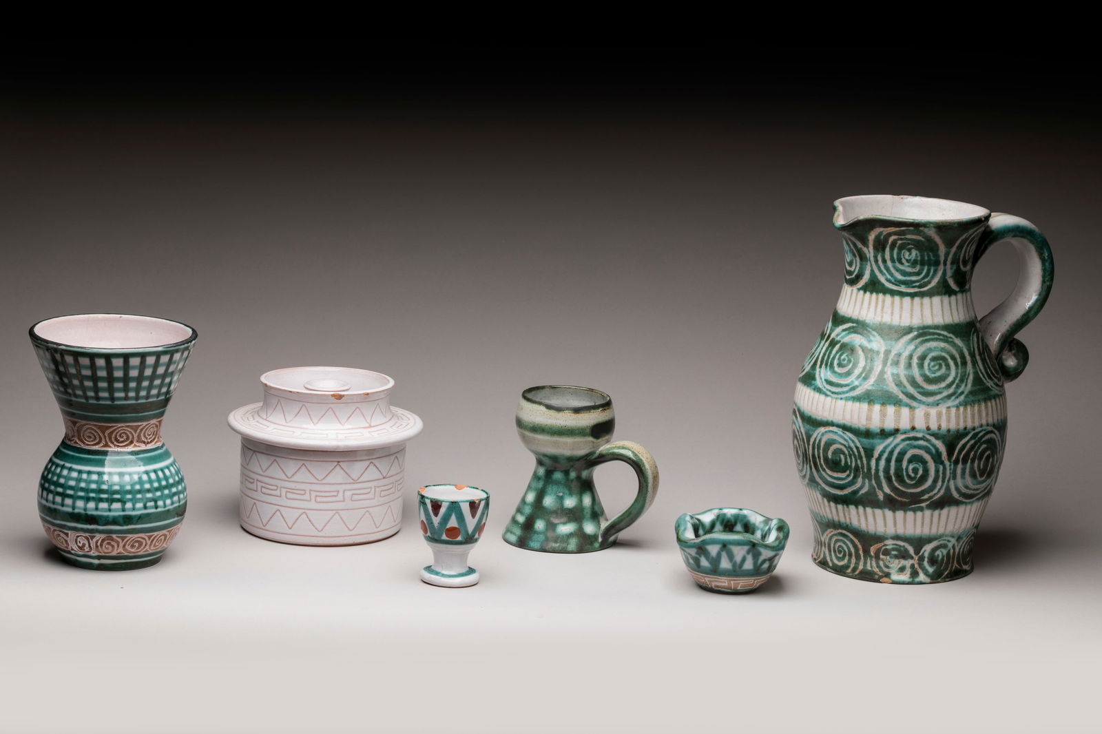 Robert PICAULT (1919-2000) - Vallauris Lot en faïe (1 of 1)