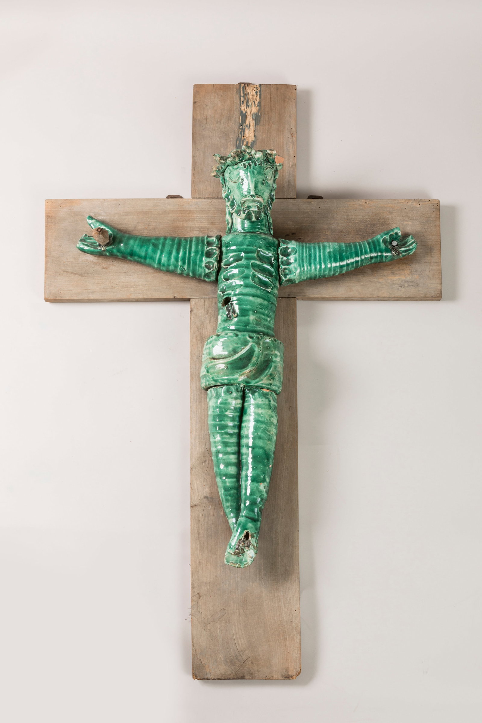 Mado JOLAIN (1921-2019) Christ Sculpture en cerami (1 of 1)