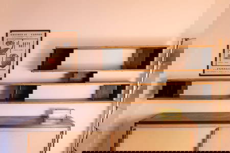 Charlotte PERRIAND (1903-1999) Rare etagere-biblio