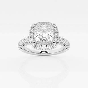 1 2/3 ctw Princess Diamond Royal Crown Halo Engagement Ring 14K White Gold: Lab Grown 1 2/3 ctw Princess Diamond Royal Crown Halo Engagement Ring 14K White Gold Style: Halo Engagement Ring Total Carat Weight: 1 2/3 ctw Centerstone Carat Wt: 1.0 Centerstone Count: