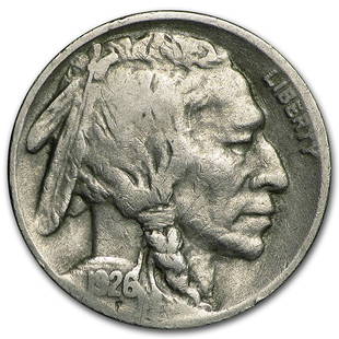 1926-S Buffalo Nickel Fine: 1926-S Buffalo Nickel Fine Product ID: RBG16603 Year: 1926 Grade: Fine Grade Service: None Denomination: $0.05 Mint Mark: S - San Francisco Metal Content: 0 troy oz Purity: