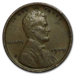 1909 VDB Lincoln Cent XF: 1909 VDB Lincoln Cent XF Product ID: 3477 Year: 1909 Grade: Extra Fine Grade Service: None Denomination: $0.01 Mint Mark: P - Philadelphia (Not Shown) Metal Content: 0 troy oz Purity: N/A 