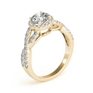 Certified 1.8 CTW Diamond Engagement Ring 18K Yellow Gold: Certified Lab Grown 1.8 CTW Diamond Engagement Ring 18K Yellow Gold Category: Rose Gold Engagement Rings Style: Infinity / Halo Audience: For Women Ring Resizable: Yes Metal Type: