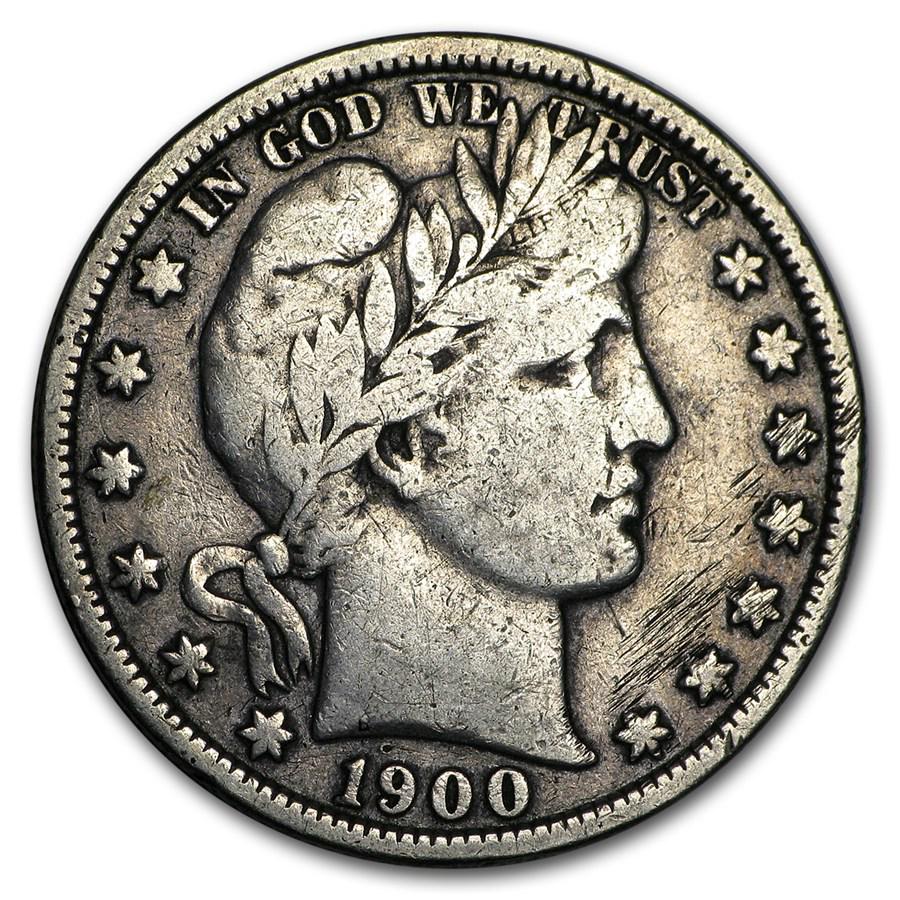 1900 Barber Half Dollar Fine (1 of 2)