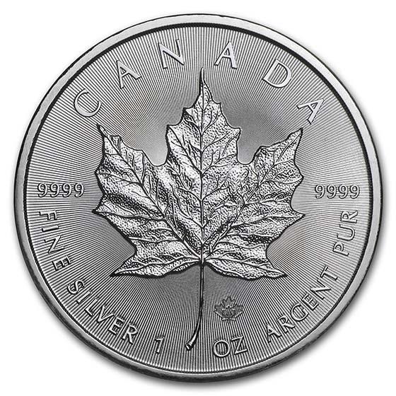 2021 Canada 1 oz Silver Maple Leaf BU (1 of 4)