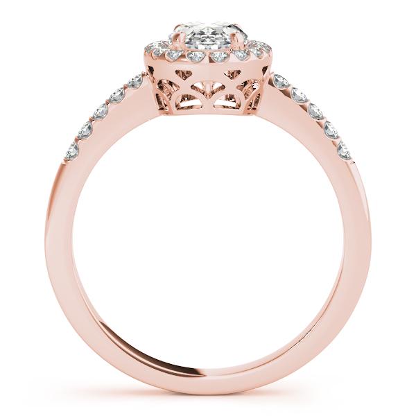 Certified 2.2 CTW Diamond Engagement Ring 18K Rose Gold (1 of 1)