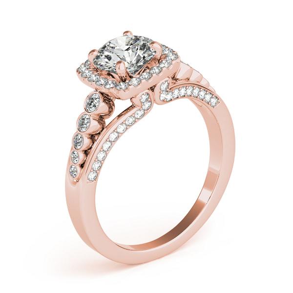 Certified 2.33 CTW Diamond Engagement Ring 18K Rose Gold (1 of 2)