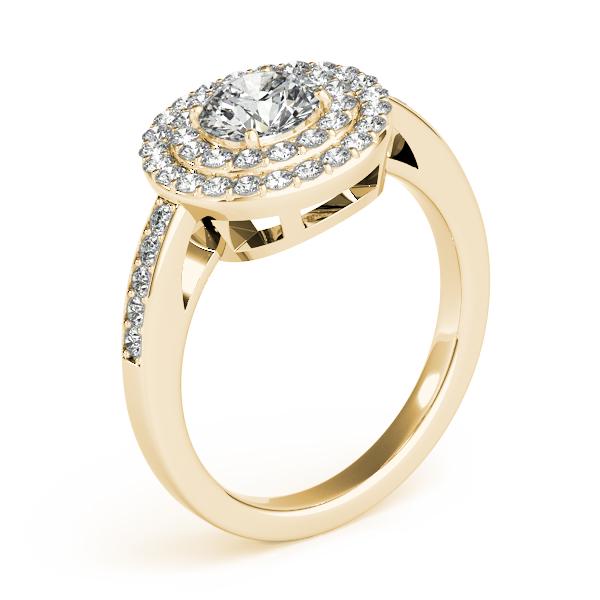 Certified 2.75 CTW Diamond Engagement Ring 18K Yellow Gold (1 of 2)