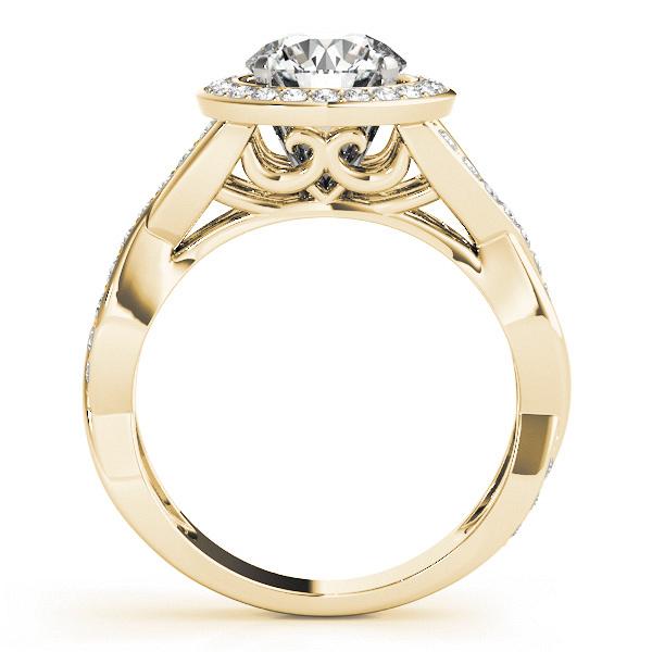 Certified 2.63 CTW Diamond Engagement Ring 18K Yellow Gold (1 of 1)