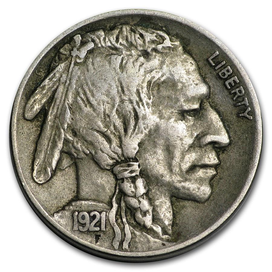 1921 Buffalo Nickel XF (1 of 2)