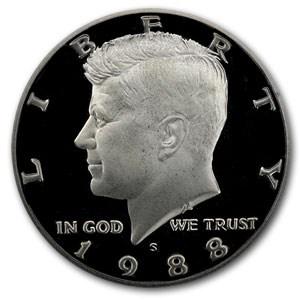 1988-S Kennedy Half Dollar Gem Proof (1 of 2)