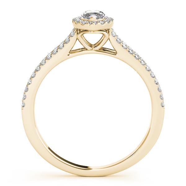 Certified 2.33 CTW Diamond Engagement Ring SET 18K Yellow Gold (1 of 2)