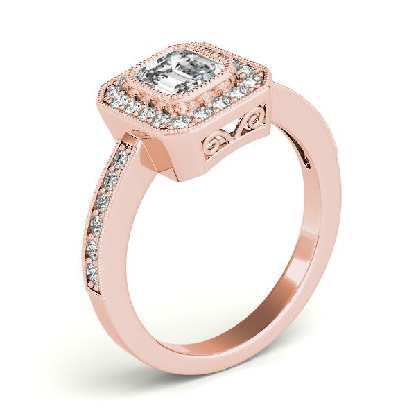 Certified 1.95 CTW Diamond Engagement Ring 18K Rose Gold (1 of 2)