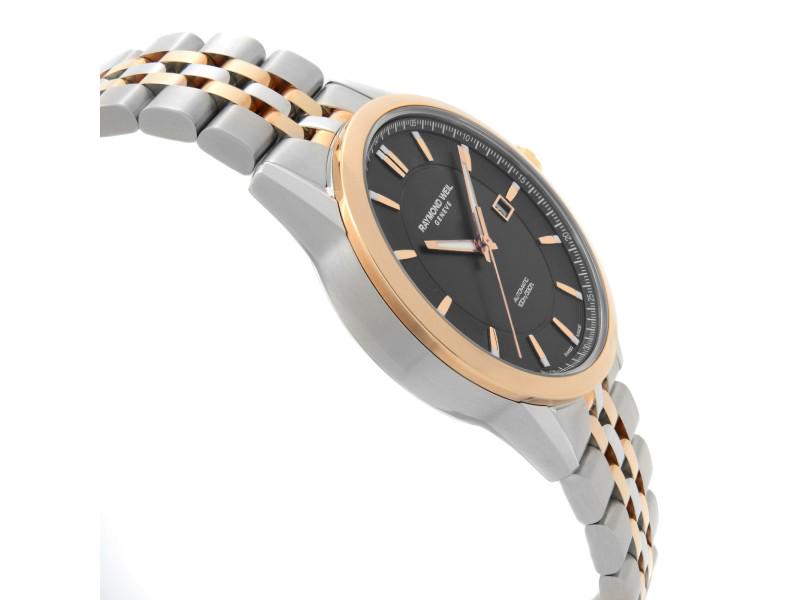 Raymond Weil Freelancer Steel Black Dial Automatic Mens Watch 2731-SP5-20001 (1 of 8)