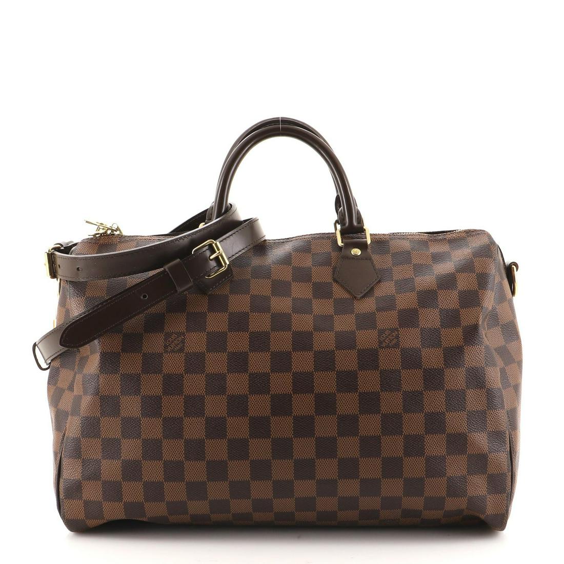 Louis Vuitton Speedy Bandouliere Bag Damier 35 (1 of 2)
