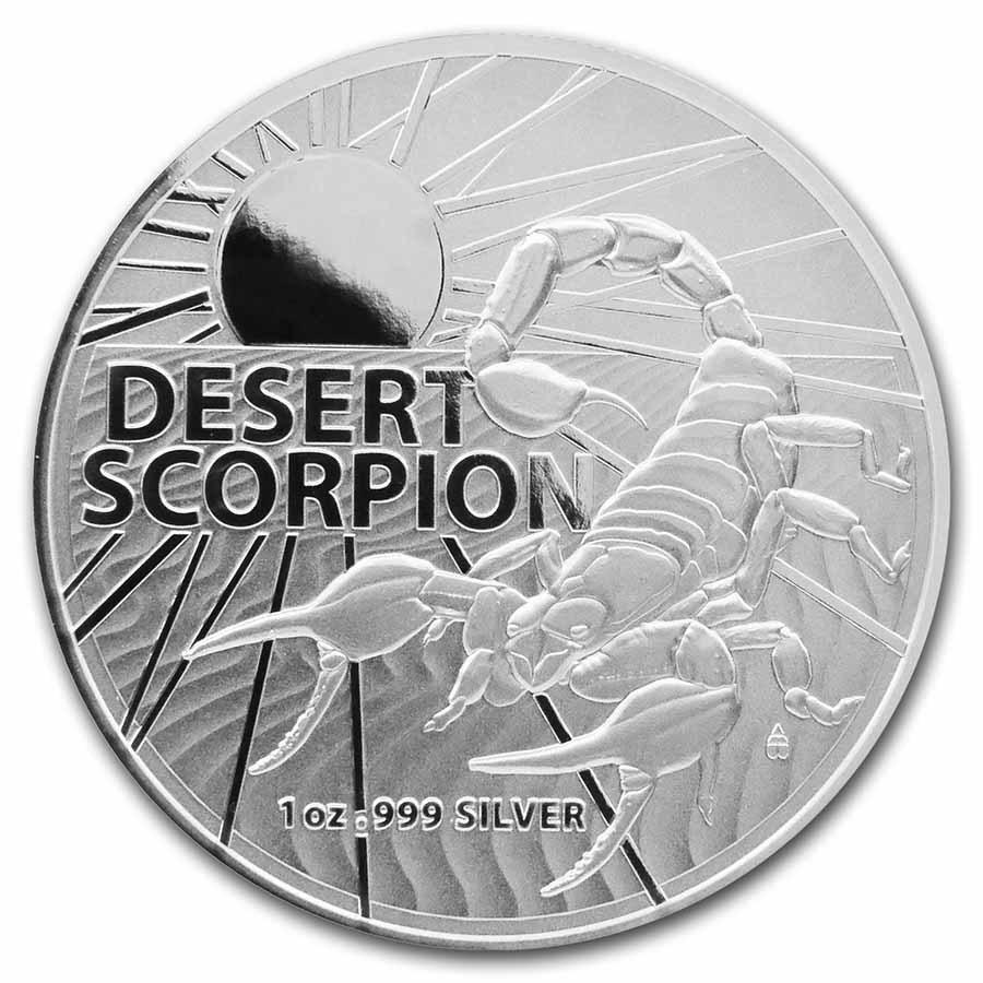 2022 Australia 1 oz Silver $1 Desert Scorpion BU (1 of 4)