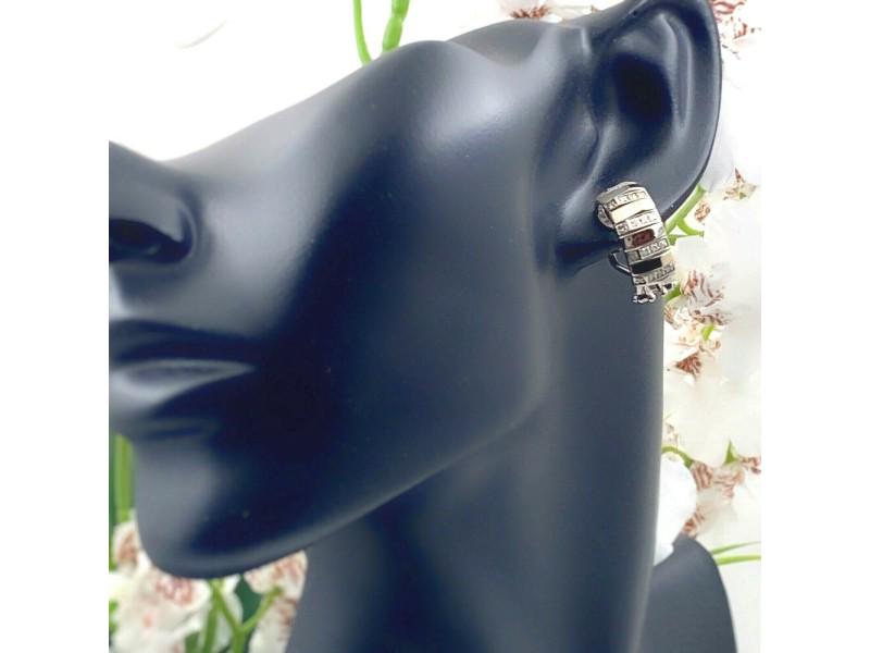 CHIMENTO Round Diamonds Hoop earrings in 18kt White Gold: CHIMENTO Round Diamonds Hoop earrings in 18kt White Gold Product Code: 175215188256-E Brand: Chimento Condition: Pre-Owned Model: 175215188256-E Item Specifics:Base Metal: White GoldBrand: CHIMENTOClo