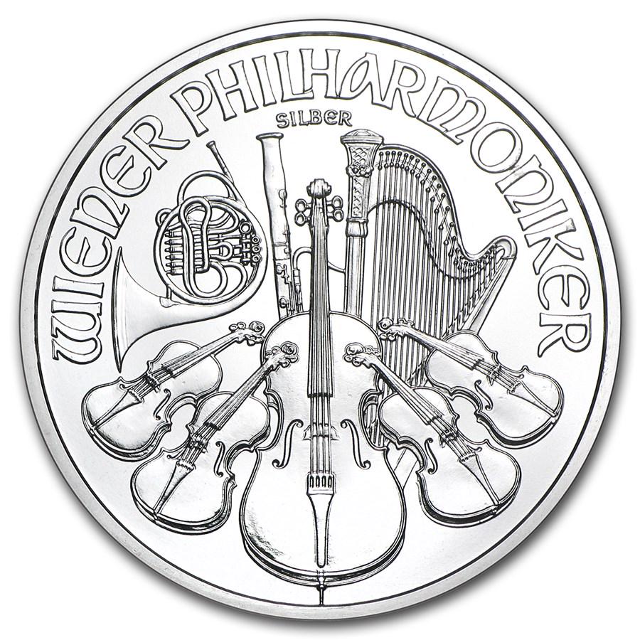 2013 Austria 1 oz Silver Philharmonic BU (1 of 2)