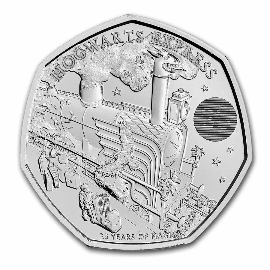 2022 Great Britain Harry Potter: Hogwarts 50p BU Coin: 2022 Great Britain Harry Potter: Hogwarts 50p BU Coin Product ID: 267947 Year: 2022 Grade: Brilliant Unc Grade Service: None Denomination: 50 Pence Mint Mark: Not Shown Metal Content: 0 t