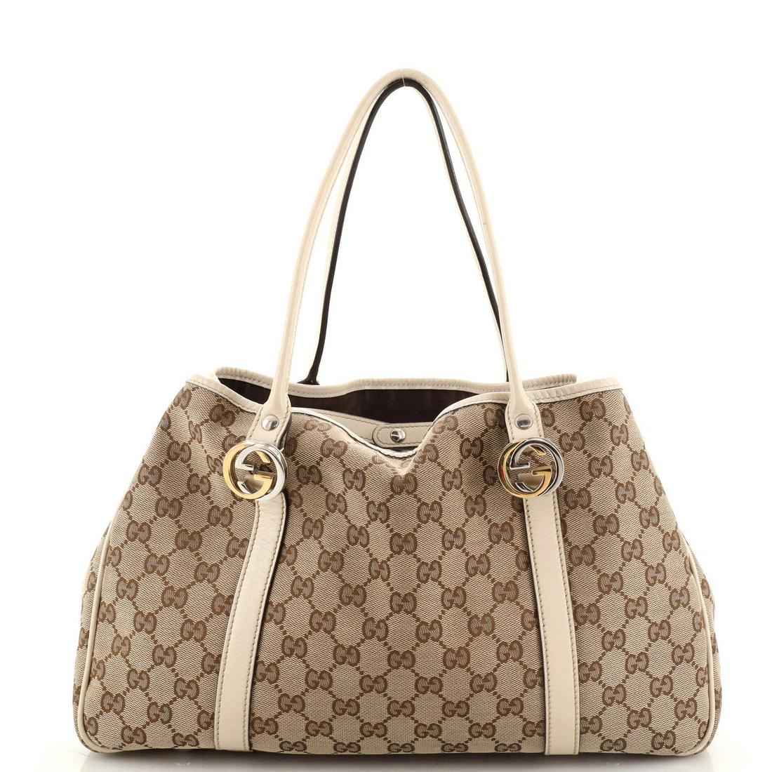 Gucci Twins Tote GG Canvas Medium (1 of 7)