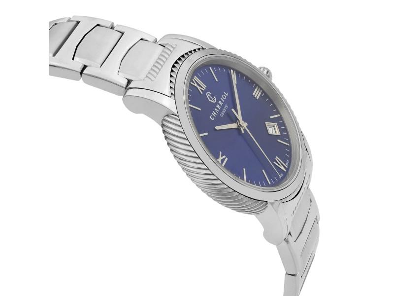 Charriol Parisii 40mm Stainless Steel Blue Dial Quartz Mens Watch: Charriol Parisii 40mm Stainless Steel Blue Dial Quartz Mens Watch Product Code: 144716552488-E Brand: Charriol Condition: Never Worn Model: Charriol Parisii Item Details:Band Color: SteelBand Material