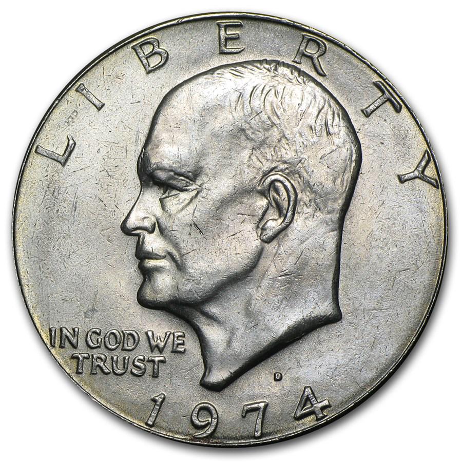 1974-D Clad Eisenhower Dollar BU (1 of 2)